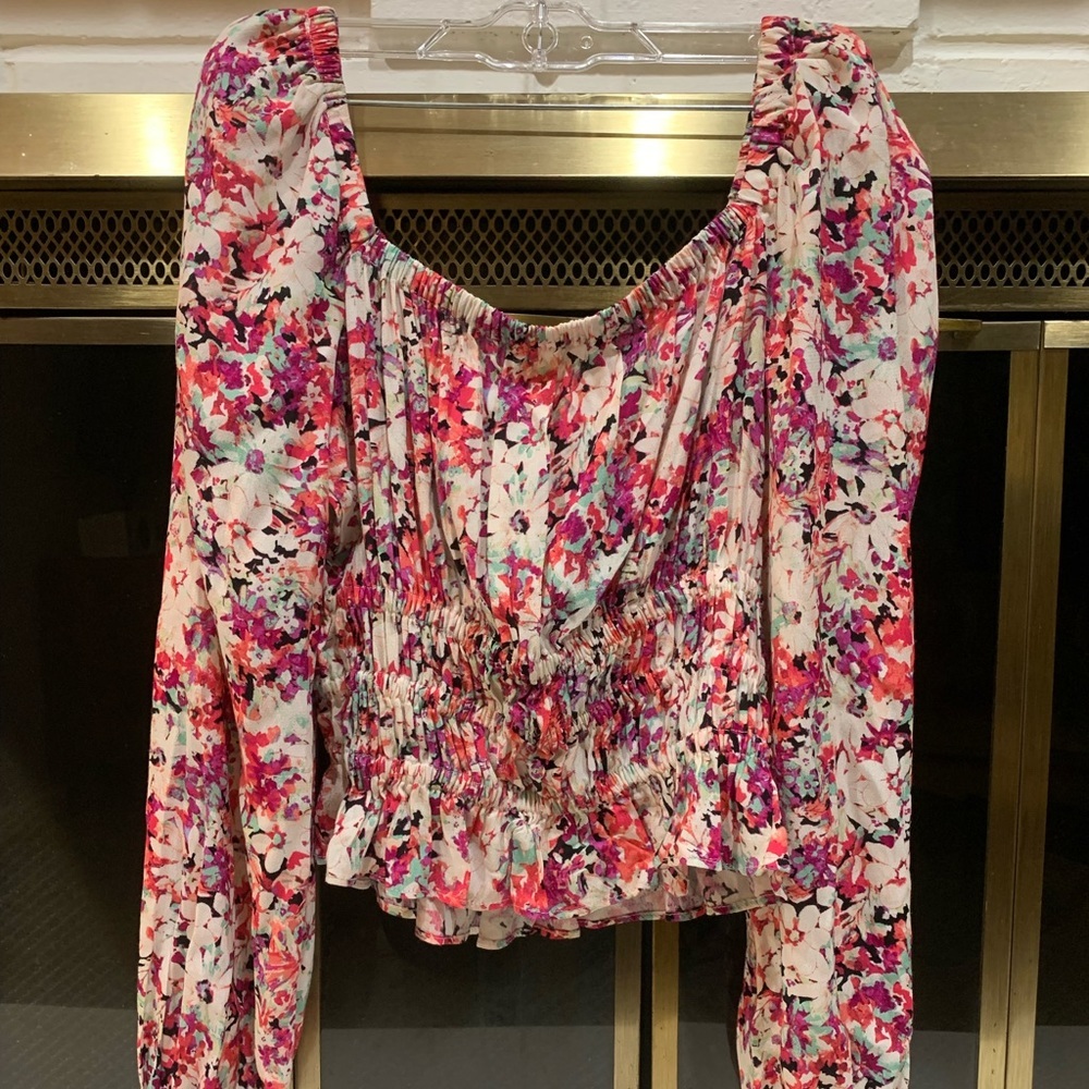 Astr Multicolor Floral Blouse​